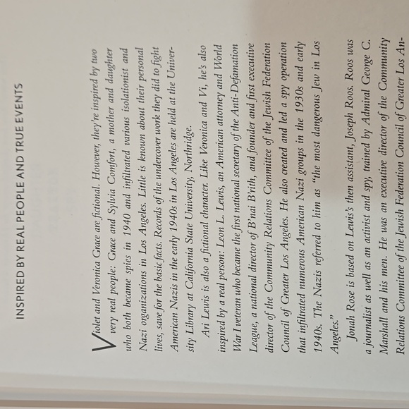 Mother Daughter Traitor Spy Hardcover- Historical Fiction - Picture 6 of 6